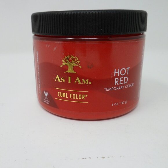As I am Curl Color Temporary Hair Color Hot Red - Picture 1 of 9